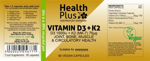 Vitamin D3 + K2